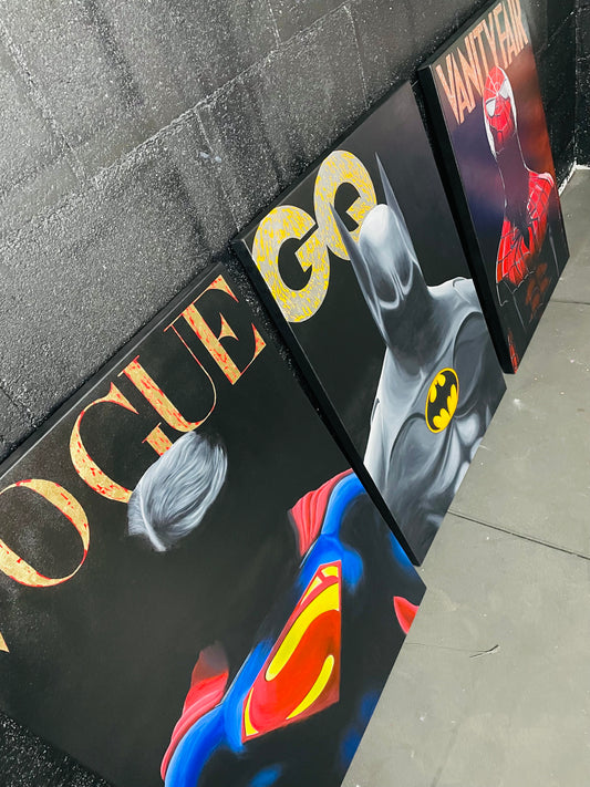 Trilogia di quadri / SUPERHEROES