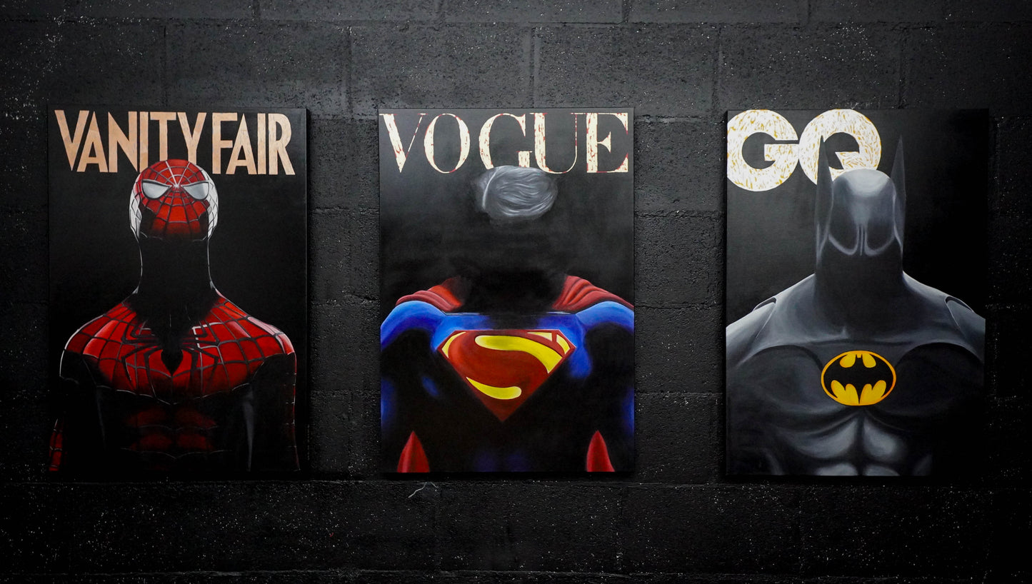 Trilogia di quadri / SUPERHEROES